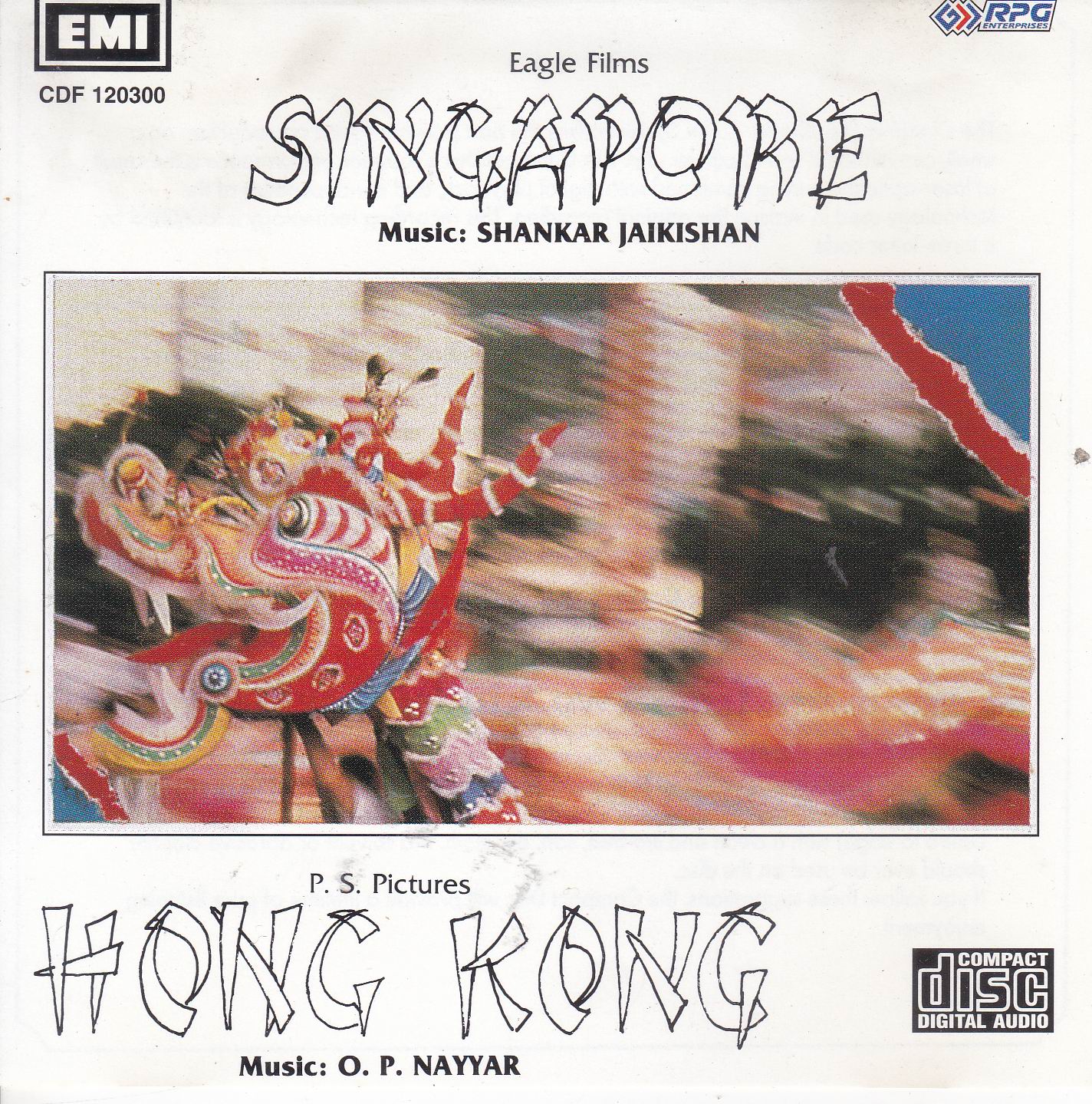 (image for) Indian Cd Singapore Hong Kong EMI CD