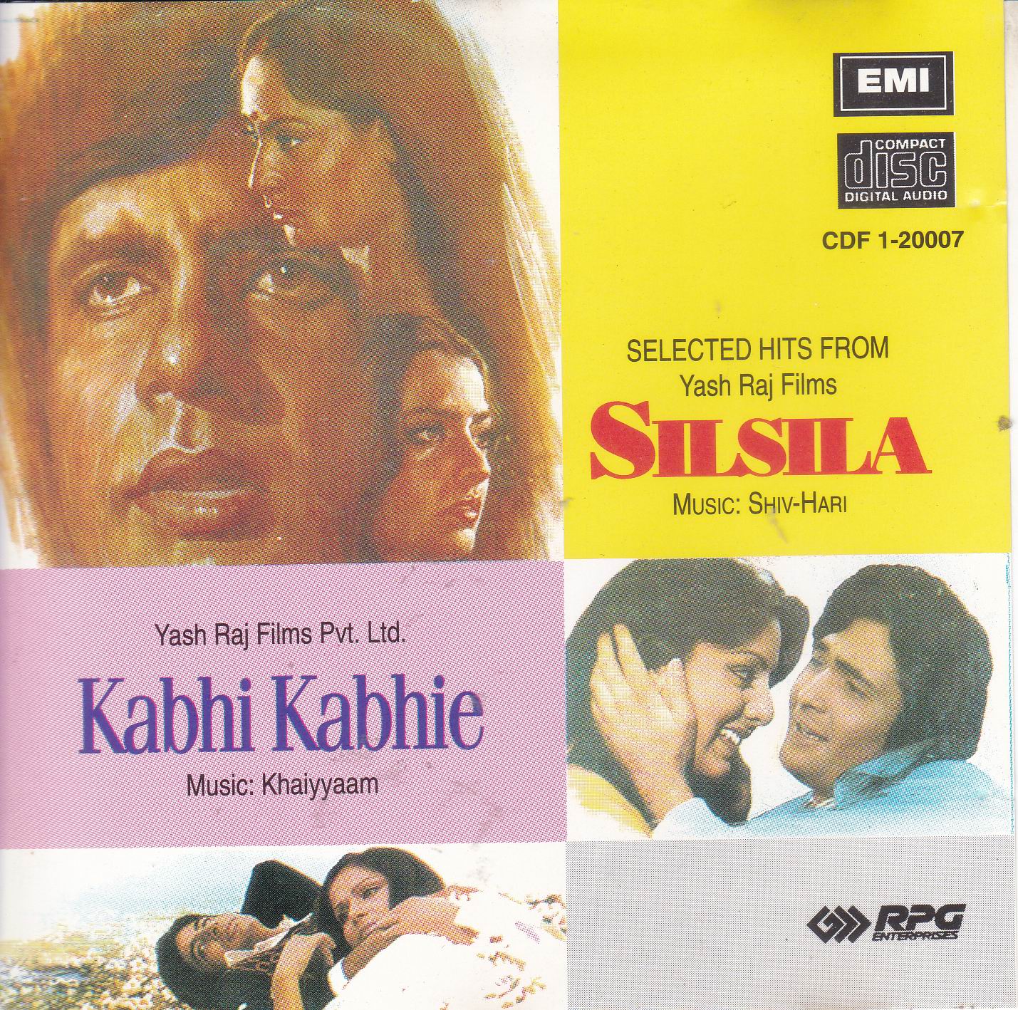 (image for) Indian Cd Silsila Kabhi Kabhi EMI CD