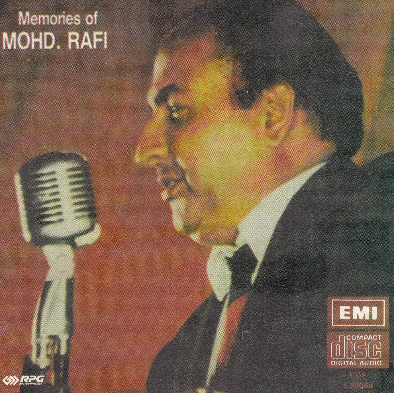 (image for) Memories Of Mohammad Rafi EMI CD