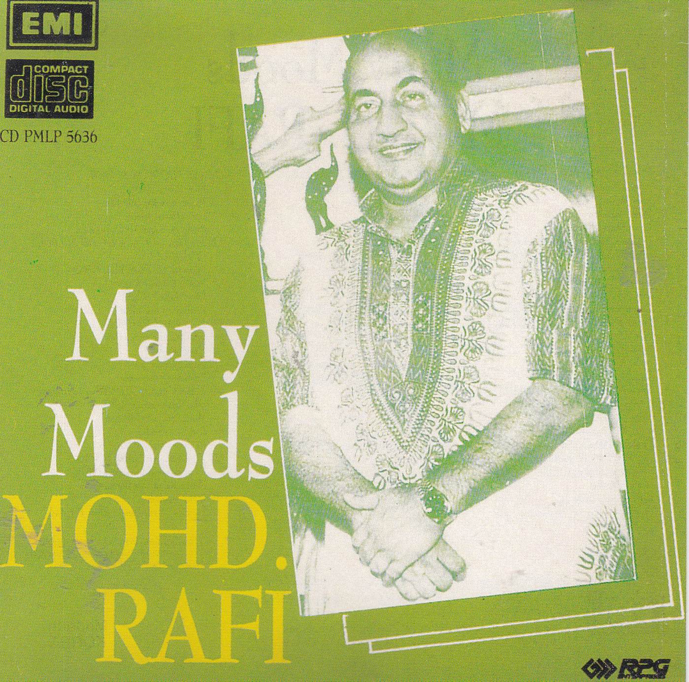 (image for) Many Moods Of Mohammad Rafi EMI CD
