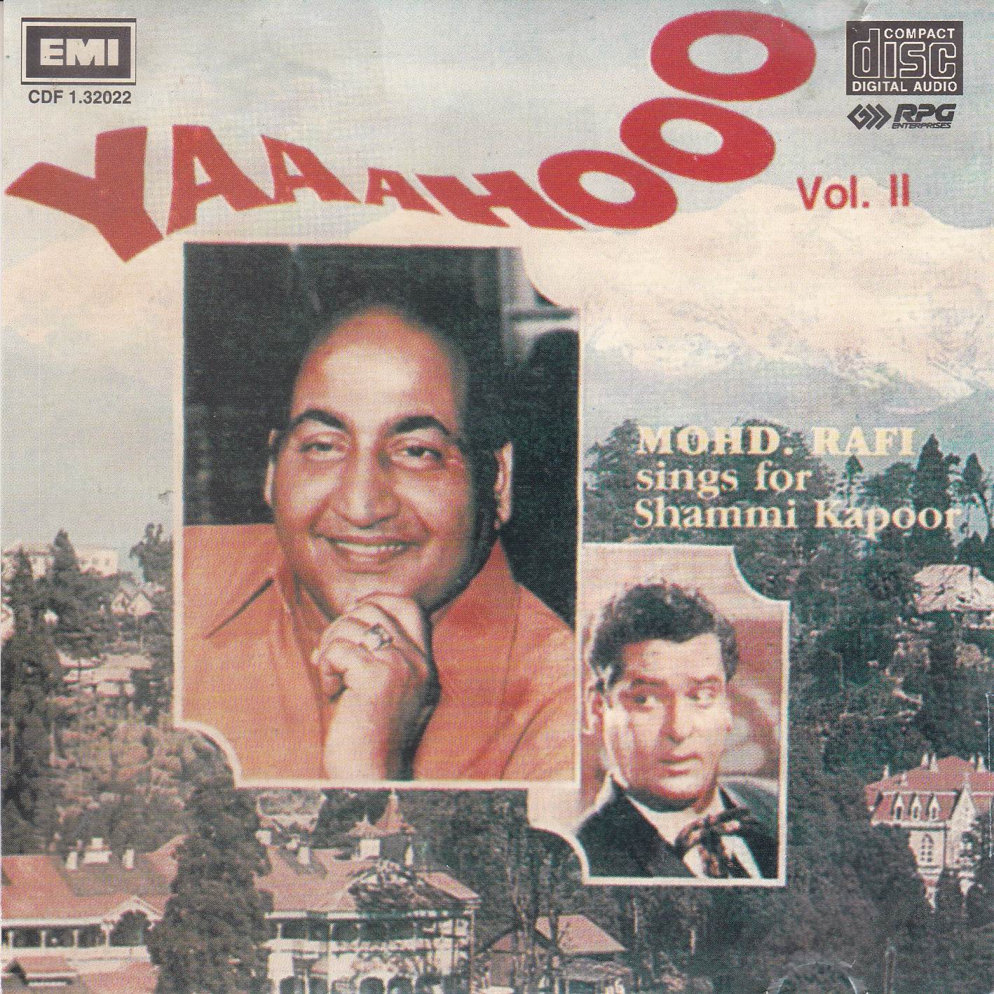 (image for) Yahoo Mohammad Rafi Sings For Shammi Kapoor EMI CD