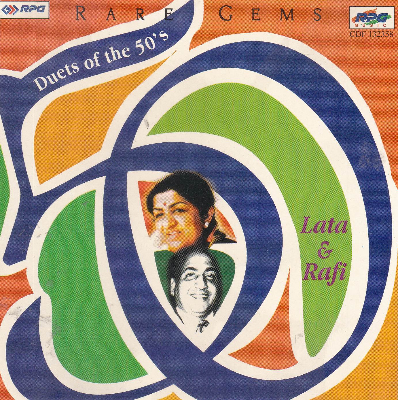 (image for) Rare Gems Duets Of 50s Lata Mohammad Rafi EMI CD