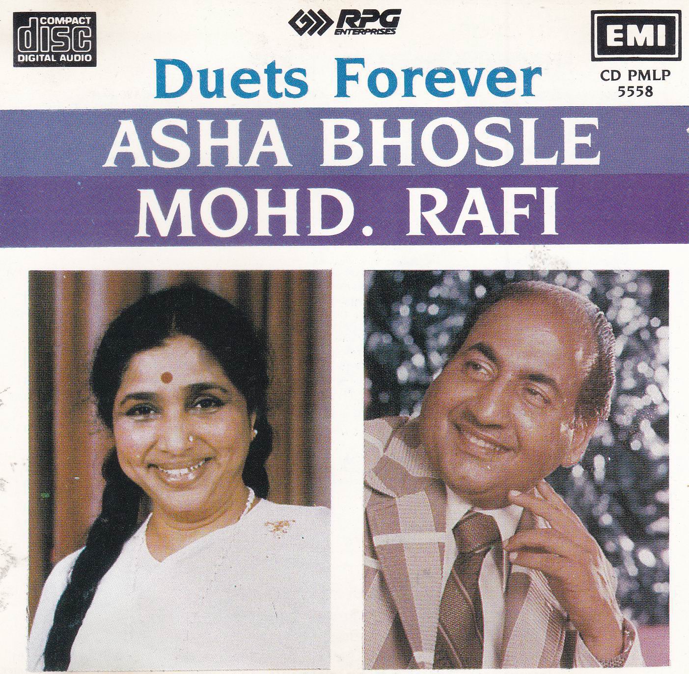(image for) Duets Forever Asha Bhosle & Mohammad Rafi EMI CD