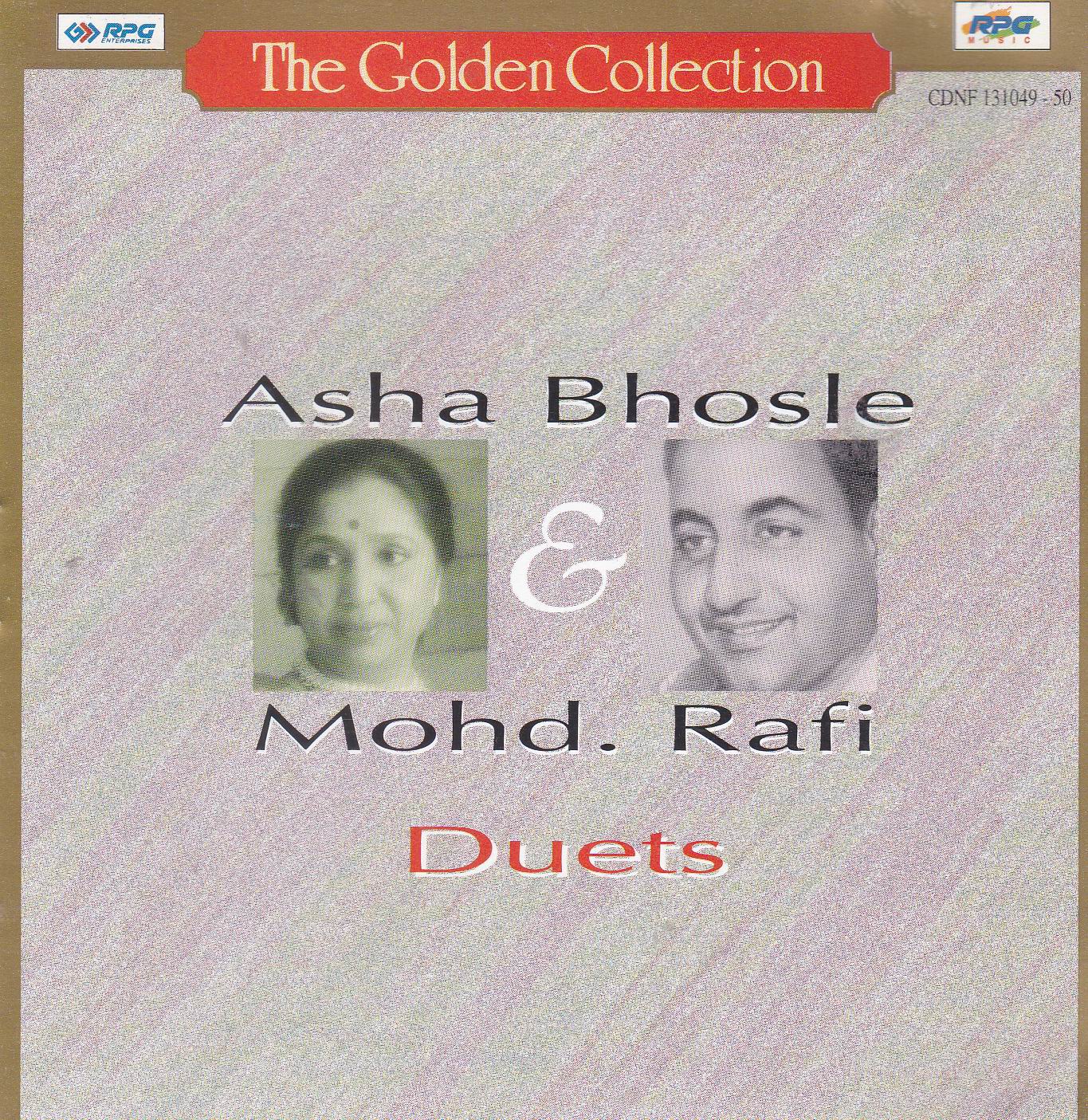 (image for) Golden Collection Asha Bhosle & Mohammad Rafi EMI CD