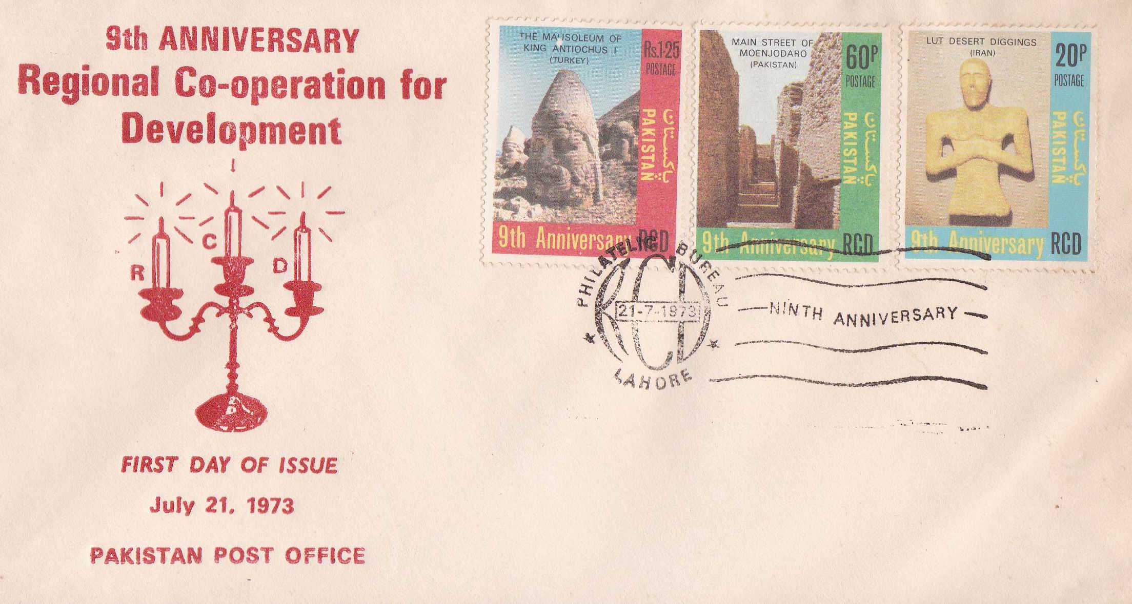 Pakistan 1965 -1979 Fdc Joint Issue RCD Pakistan Turkey - Click Image to Close