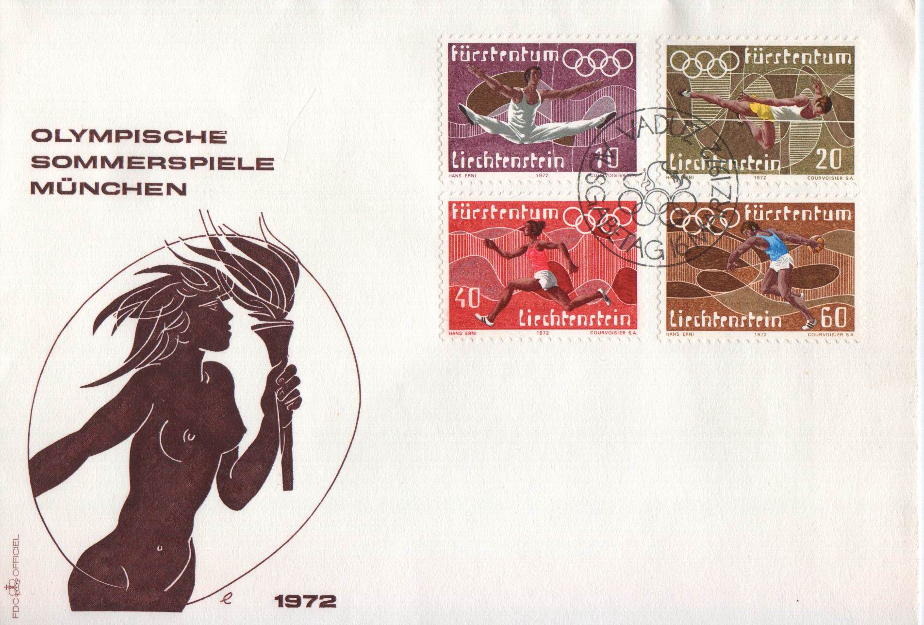 (image for) Germany Fdc 1976 Olympic Games