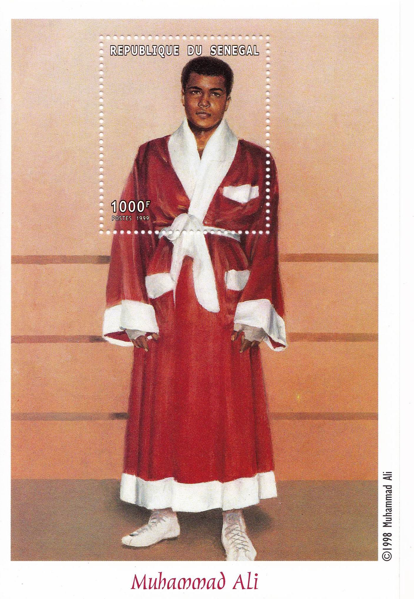 (image for) Senegal 1999 S/Sheet Mohammad Ali Boxer