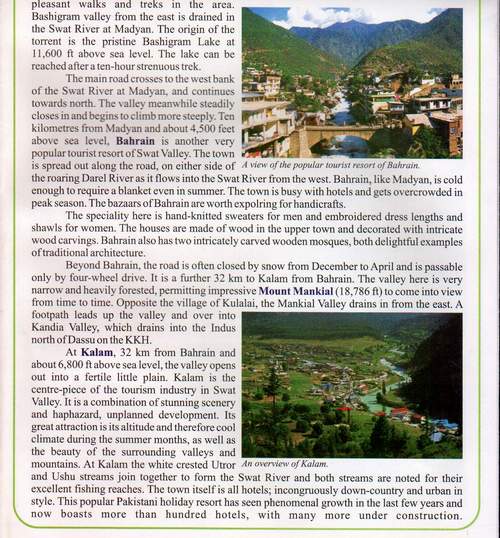 Pakistan Very Beautiful Booklet Swat Under Fire Taliban - Click Image to Close