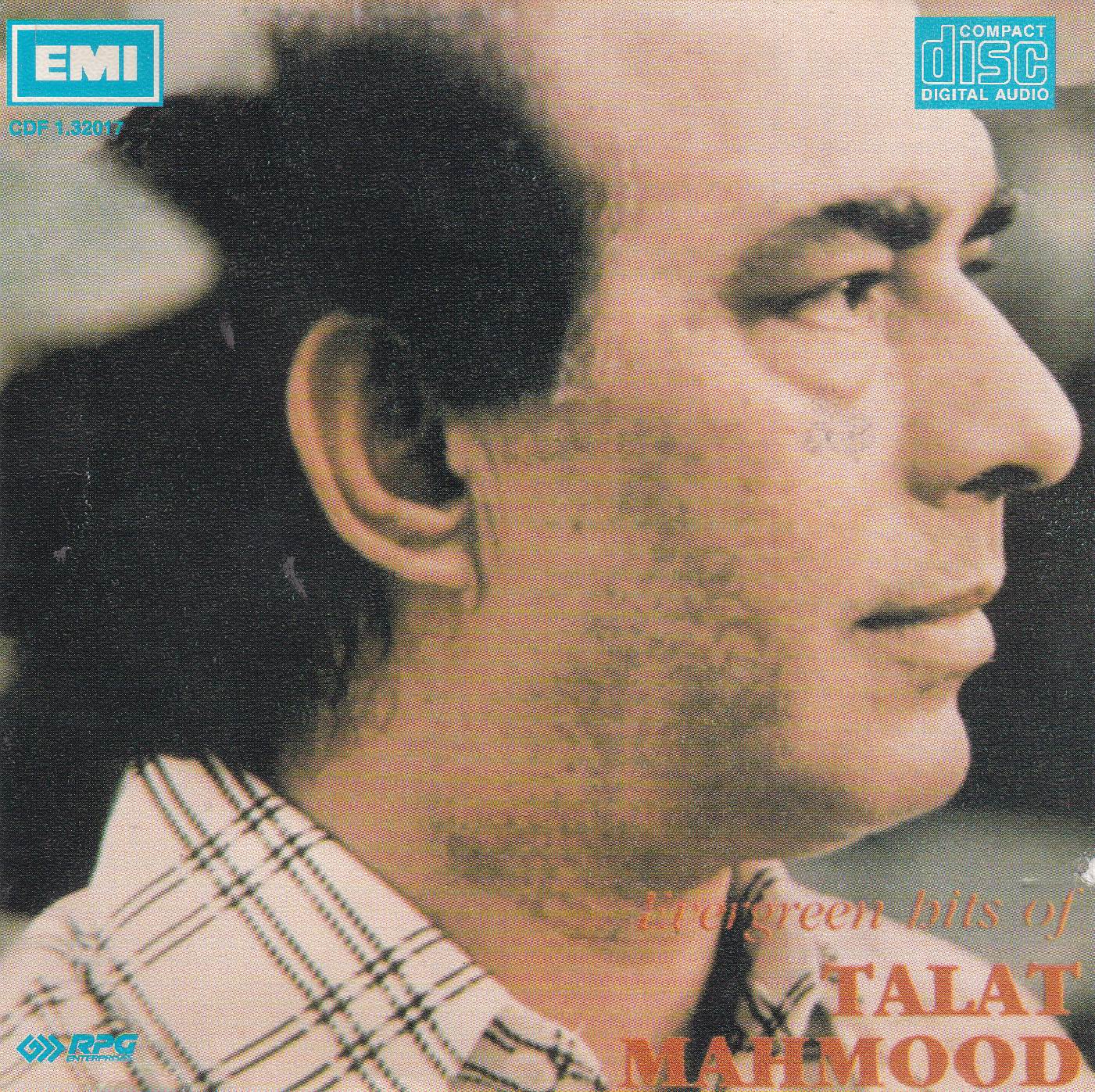 (image for) Evergreen Hits Talat Mahmood EMI CD