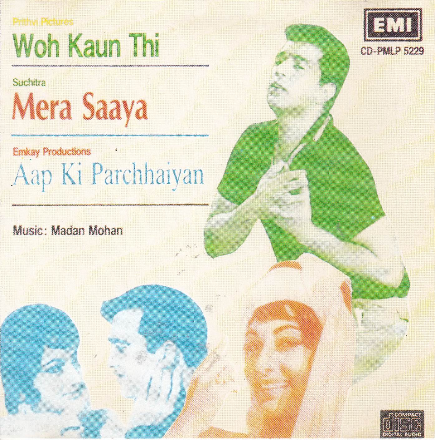 (image for) Indian Cd Woh Kaun Thi Mra Saaya Aap Ki Parchaiyan EMI CD