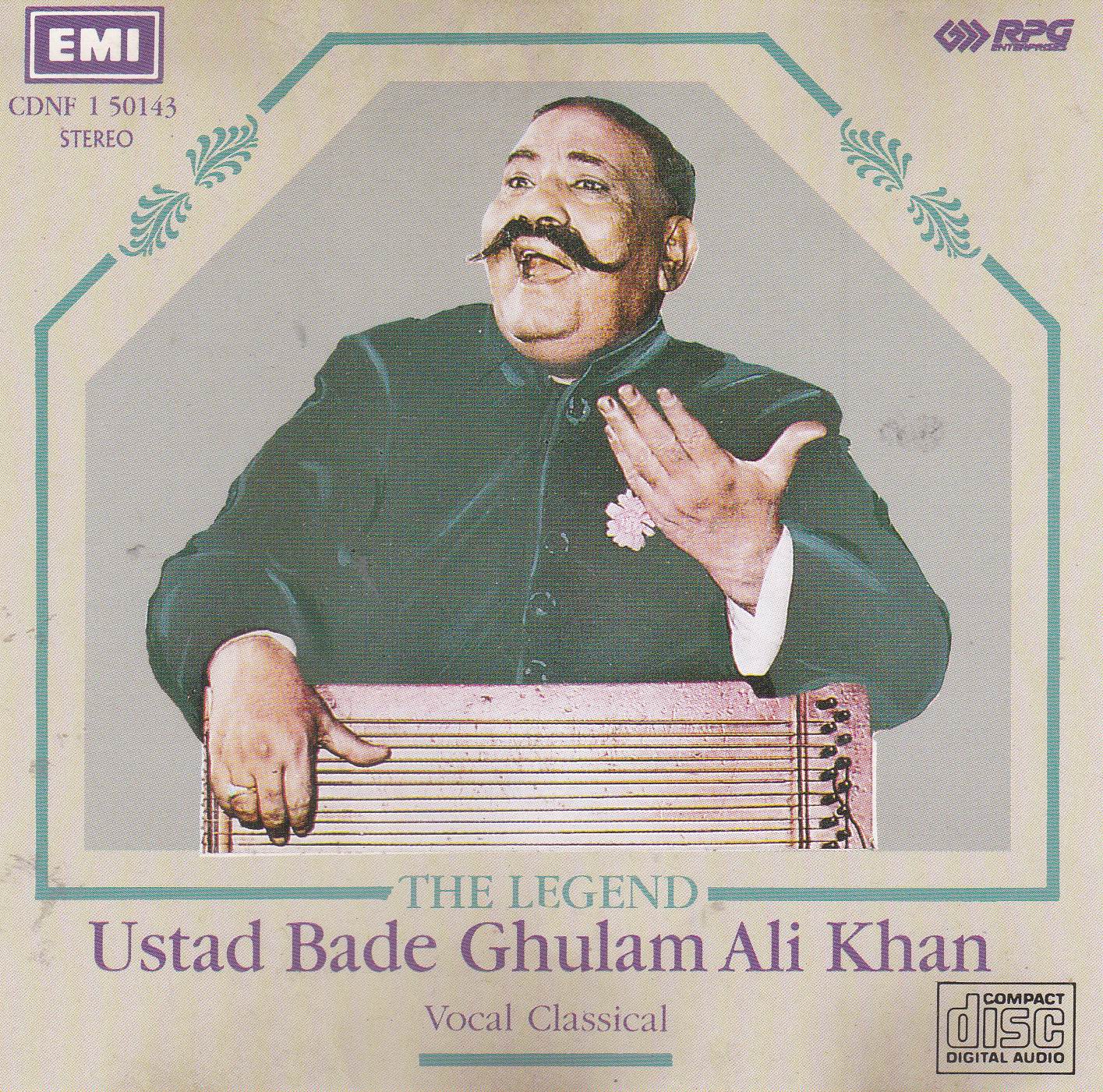 (image for) Bade Ghulam Ali Khan EMI CD