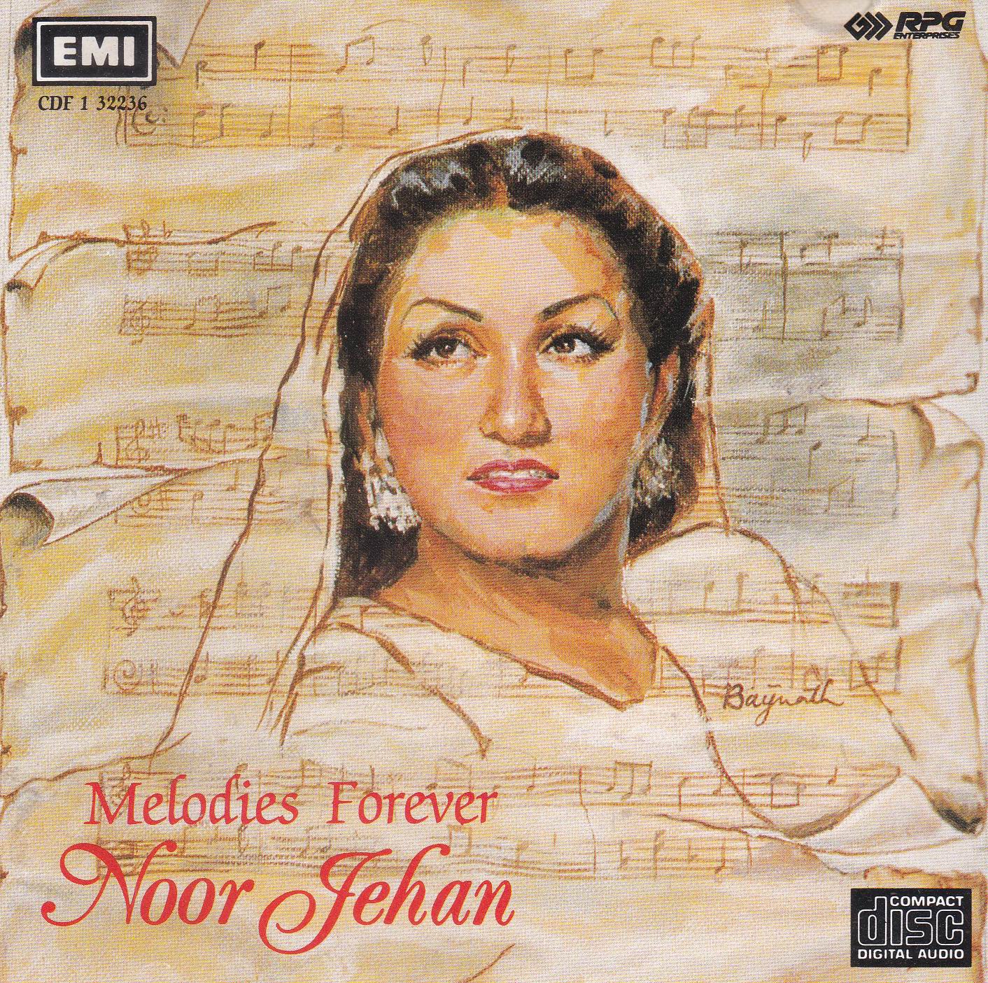 (image for) Melodies Forever Noor Jehan EMI CD