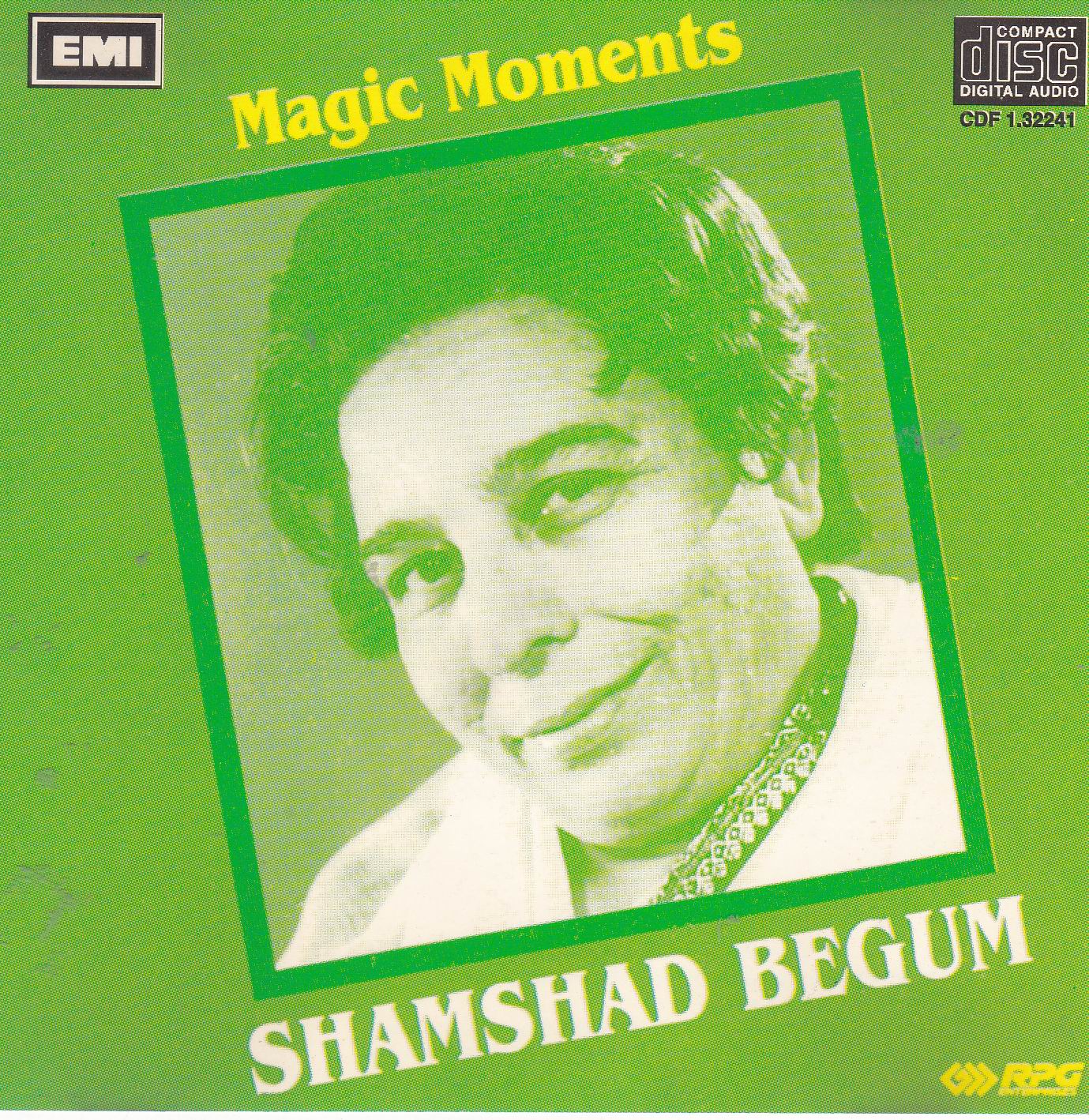 (image for) Magic Moments Shamshad Begum EMI CD