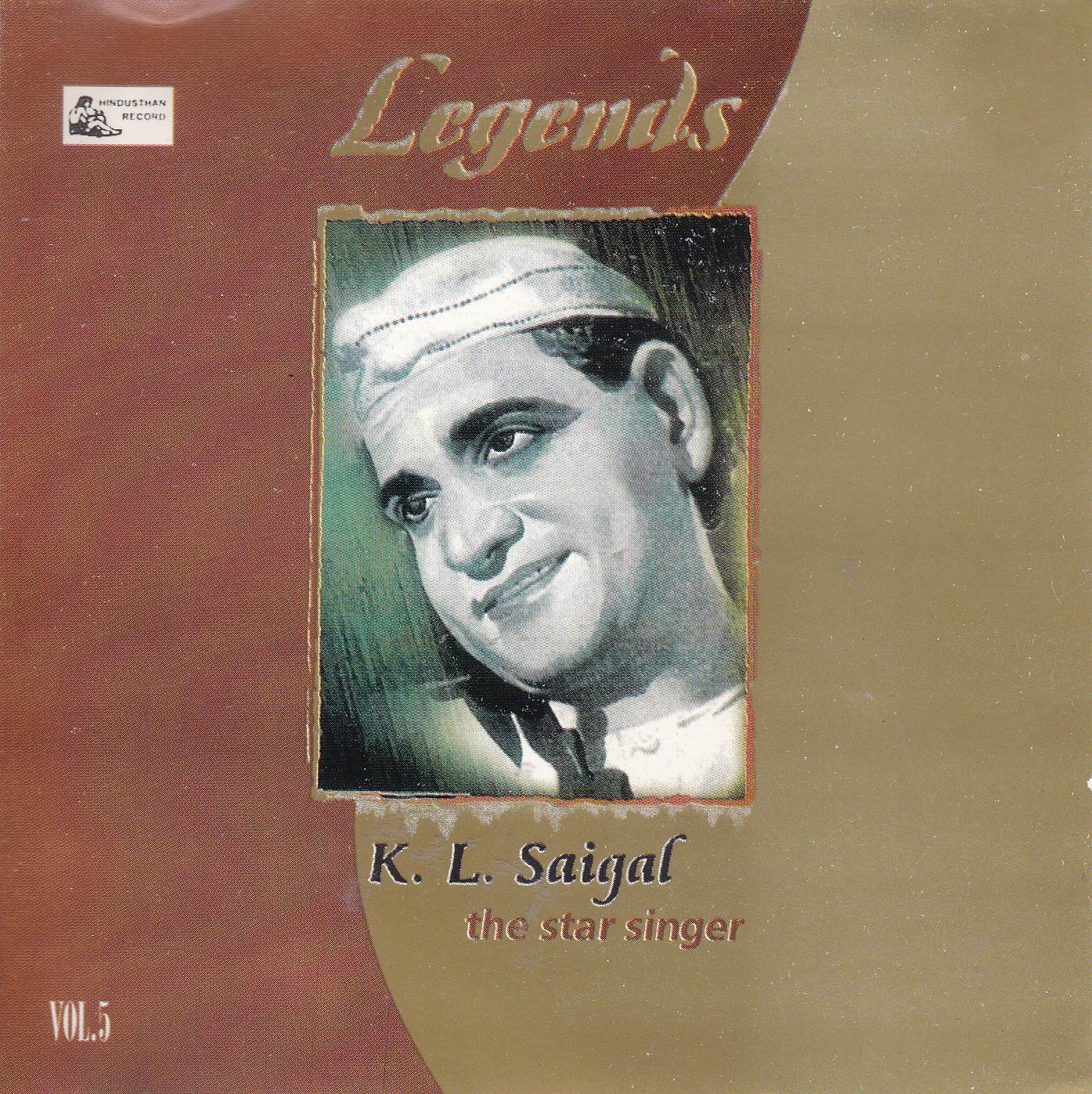 (image for) Indian Cd Legend K L Saigal Vol 5 EMI CD