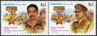 Pakistan Stamps 2000 Maj Tufail M.Shaheed & Captain Sarwar