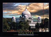 Pakistan Beautiful Postcard Sikh Gurdwara Darbar Sahib