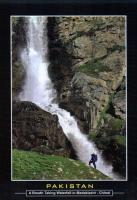 Pakistan Beautiful Postcard Breathtaking Waterfall Chitral