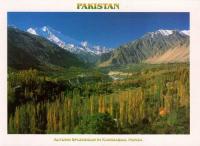Pakistan Beautiful Postcard Hunza Valley