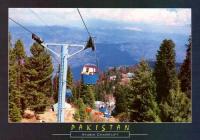 Pakistan Beautiful Postcard Ayubia Chairlift