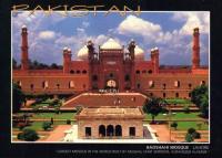 Pakistan Beautiful Postcard Badshahi Mosque Lahore .