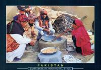 Pakistan Beautiful Postcard Corn Bake In Traditional Style