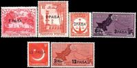 Pakistan Stamps 1961 Currency Changed 100 Paisa = Rs. 1.00