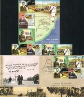 India Fdc 2007 S/Sheet & Stamps Gandhi Centenary Of Satyagraha