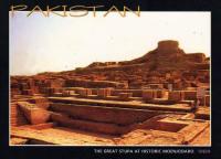 Pakistan Postcard Great Stupa At Moenjodaro