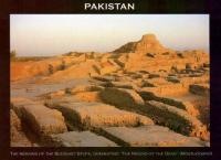 Pakistan Postcard Remains Of The Buddhist Stupa Moenjodaro