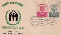 Pakistan Fdc 1960 World Refugee Year
