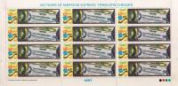 Pakistan Stamp Sheet 1991 American Express Traveller Cheque