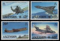 Ascension 1983 Stamps Aircrafts Planes Royal Navy