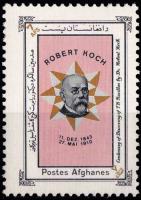 Afghanistan 1982 Stamp Dr Robert Koch Discovery Of TB MNH