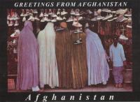 Afghanistan Postcard Afghan Women In Burqas Taliban Era