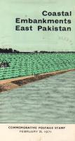 Pakistan Fdc 1971 Brochure & Stamp Coastal Embankments East Pak
