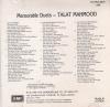 Memorable Duets Talat Mahmood EMI CD