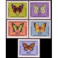 Germany 1964 Stamps Butterflies