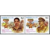 Pakistan Stamps 2000 Maj Tufail M.Shaheed & Captain Sarwar