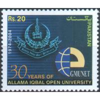 Pakistan Stamps 2004 Allama Iqbal Open University