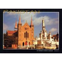 Pakistan Beautiful Postcard St Patrick Church Karachi