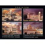 Pakistan Beautiful Postcard Sikh Gurdwaras