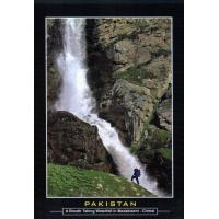 Pakistan Beautiful Postcard Breathtaking Waterfall Chitral