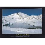 Pakistan Beautiful Postcard Burzil Lake On Burzil Top