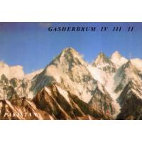 Pakistan Beautiful Postcard Gasherbrum 8068M