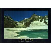 Pakistan Beautiful Postcard Hisper Glacier