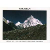 Pakistan Beautiful Postcard K2 Largest Pyramid Of The World