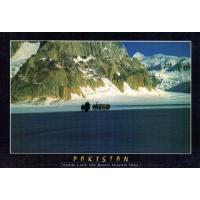 Pakistan Beautiful Postcard Snow Lake On Biafo Hisper Trek