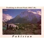 Pakistan Beautiful Postcard Trekking In Broad Peak
