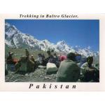 Pakistan Beautiful Postcard Trekking In Baltoro Glacier