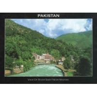 Pakistan Beautiful Postcard River Swat